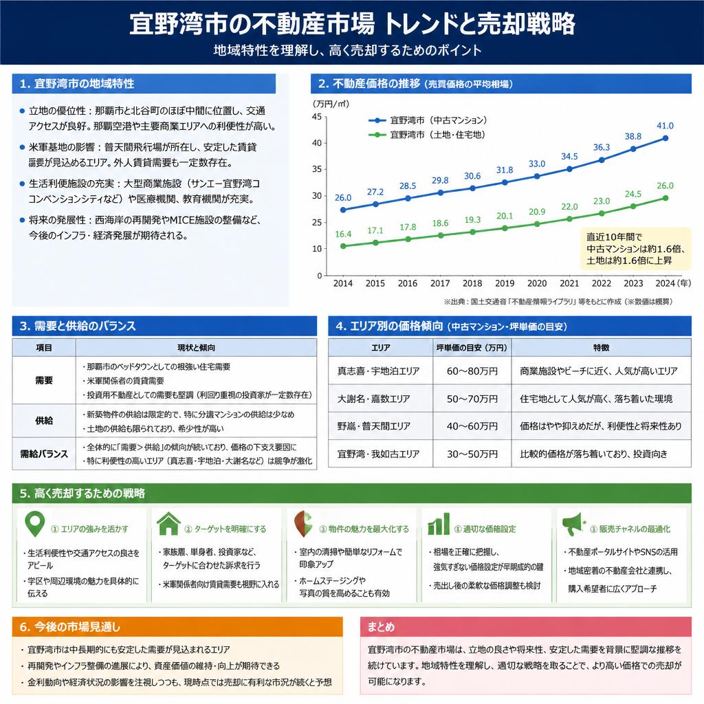 2. 宜野湾市の不動産市場動向を徹底解析