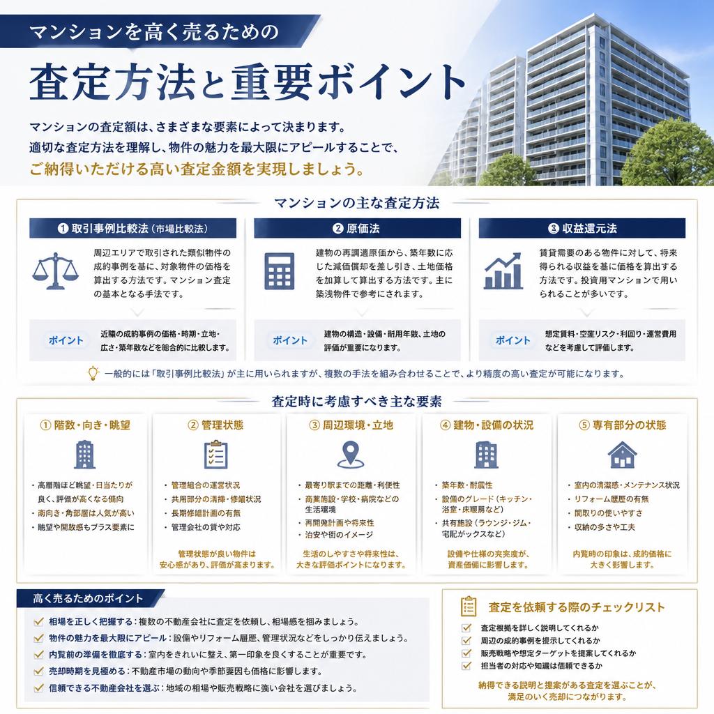 3. マンション査定のポイント