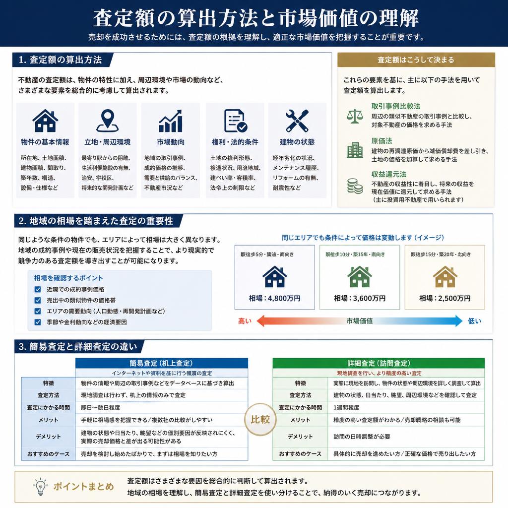 2. 正確な査定額を知るためのポイント