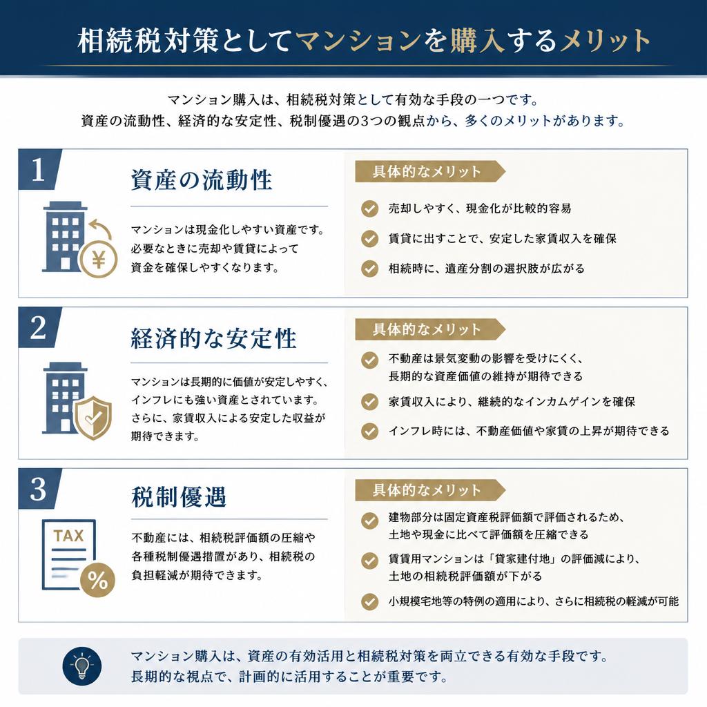 マンション購入の具体的なメリット
