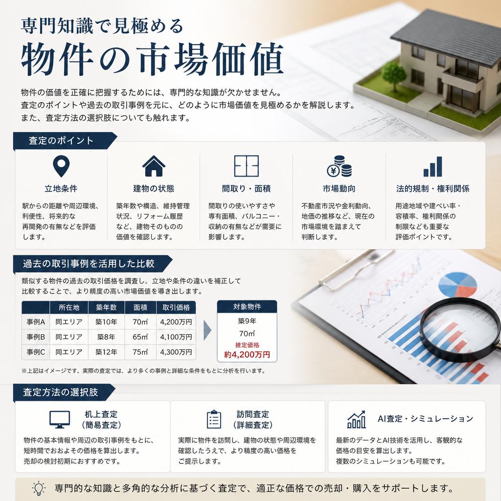 市場価値の見極め方