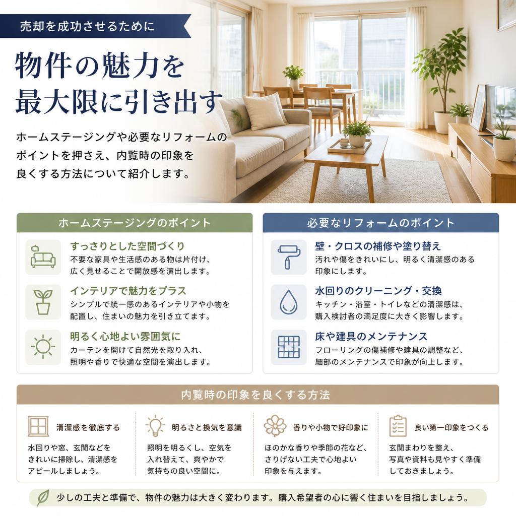 物件の魅力を引き出す準備