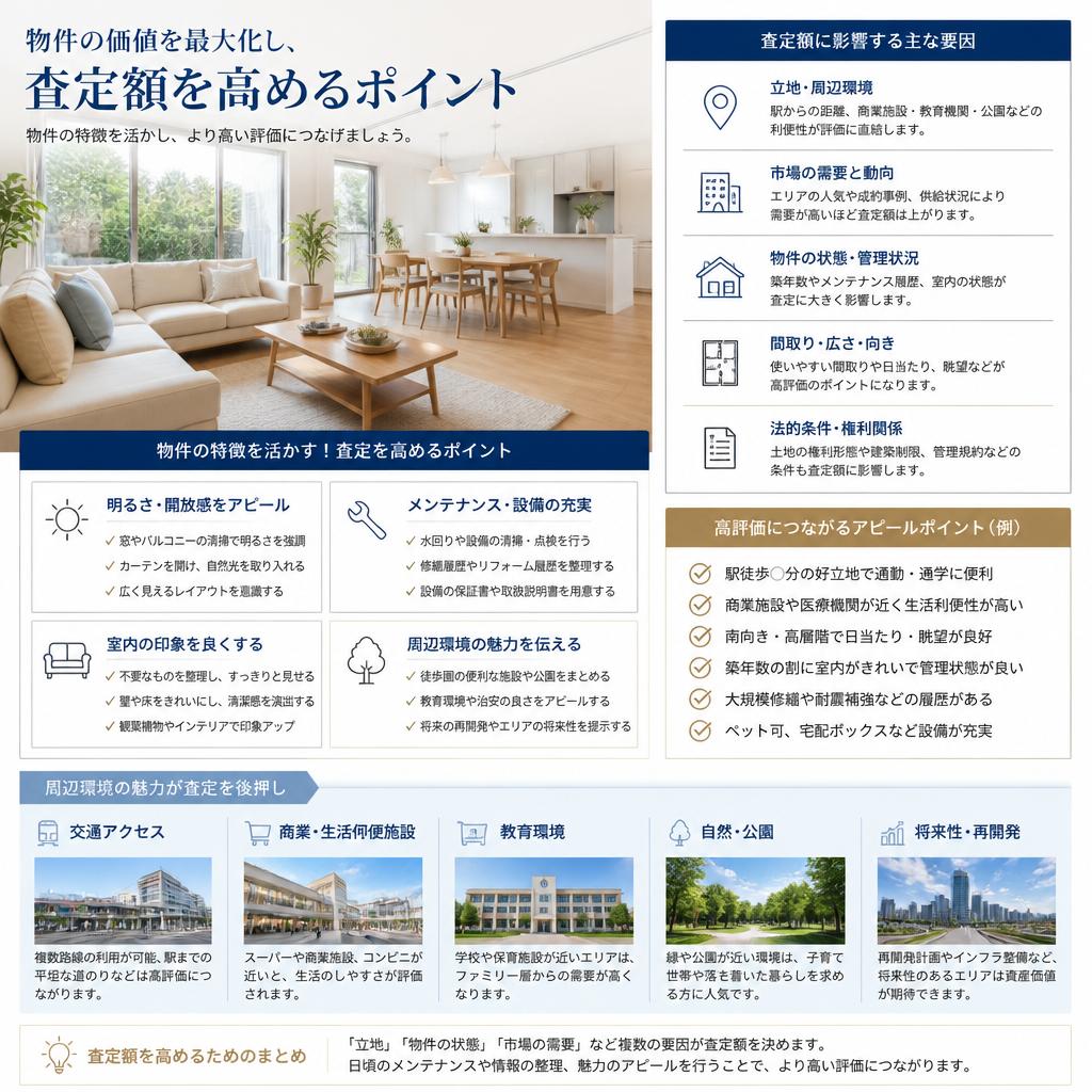 高く売るための査定ポイント