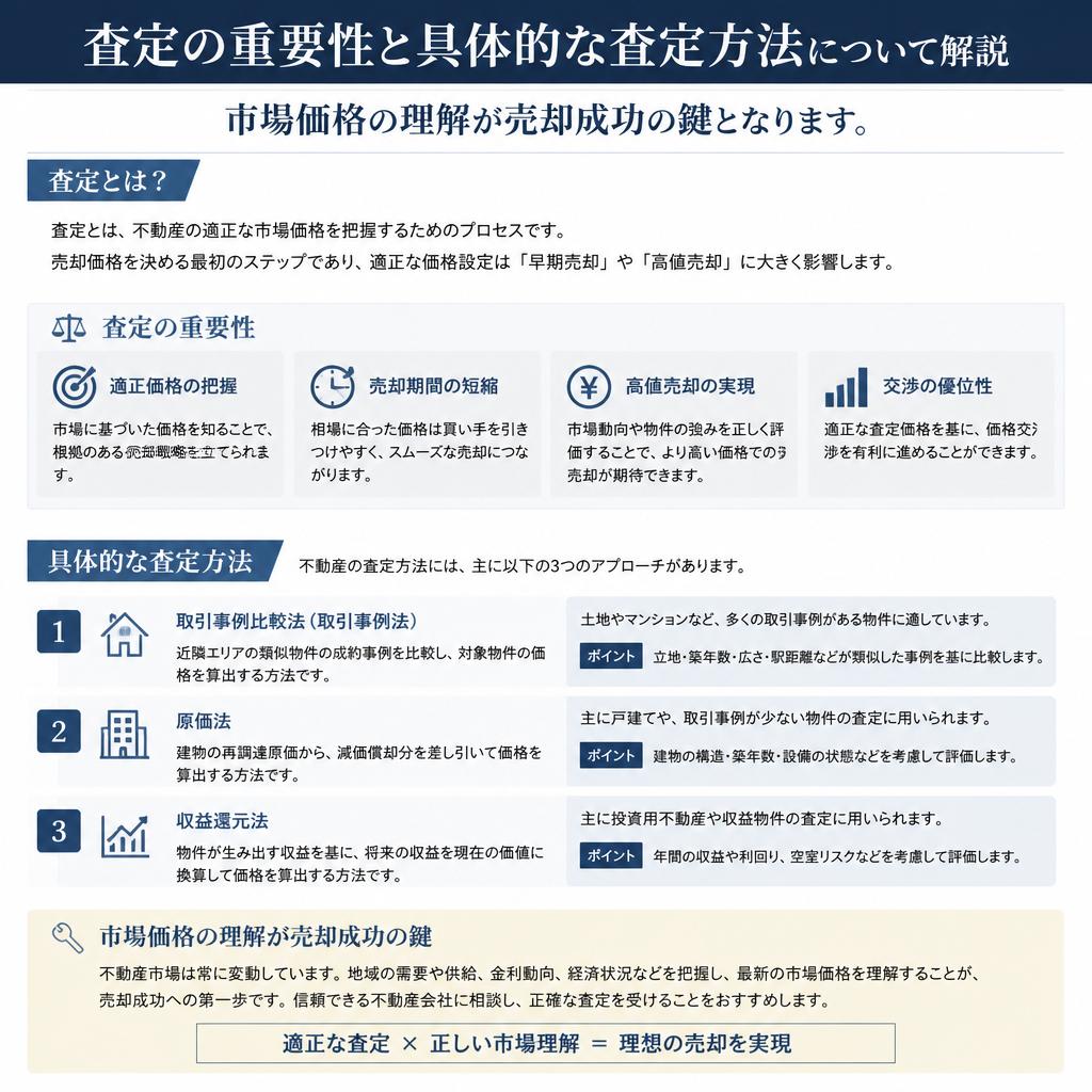 2. 物件の査定方法とは？