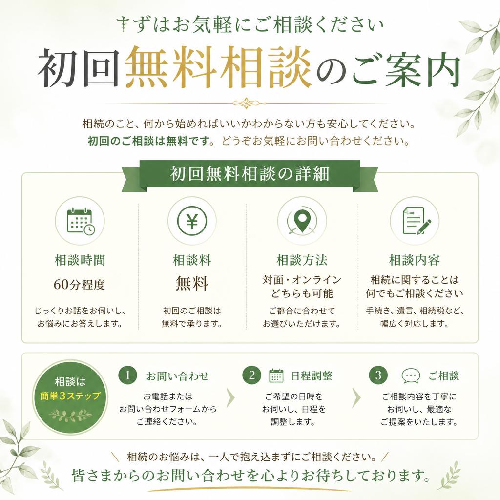 7. 無料相談のご案内