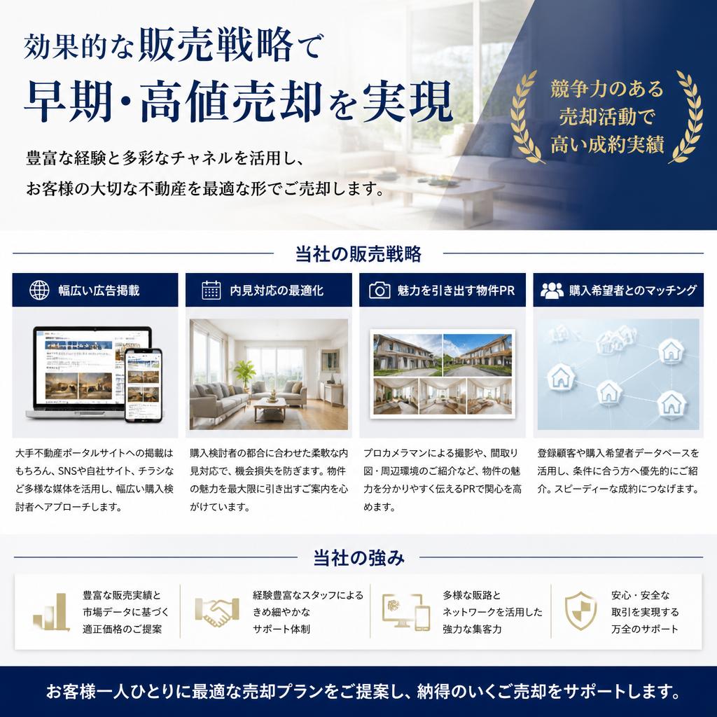 効果的な売却活動