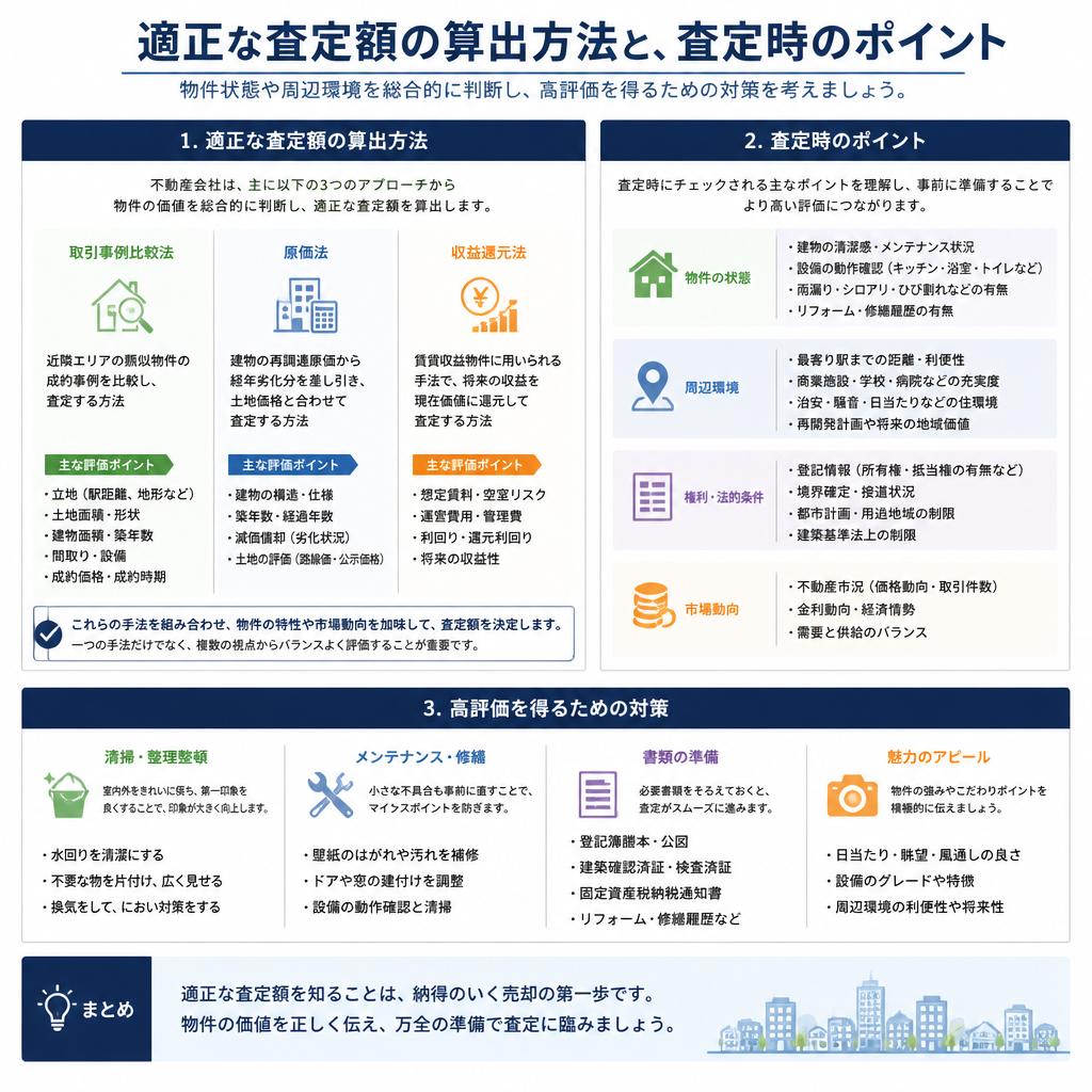 市場価値を最大化する査定方法