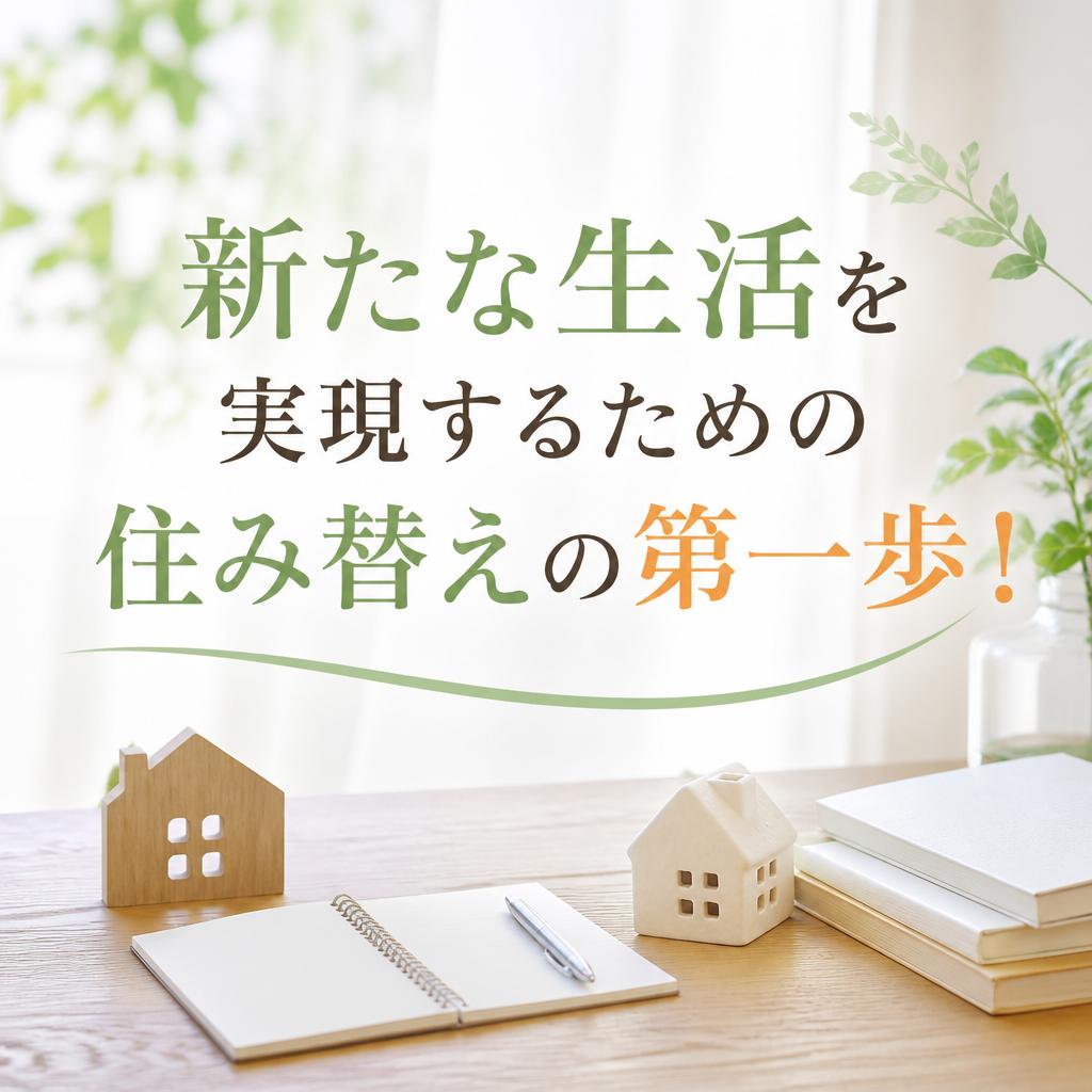 新たな生活を実現するための住み替えの第一歩！