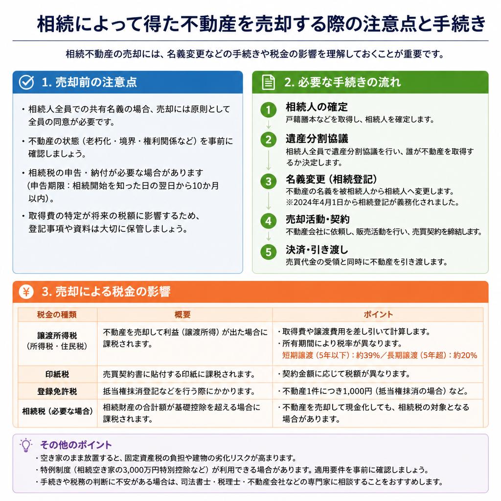 4. 相続した物件の売却方法