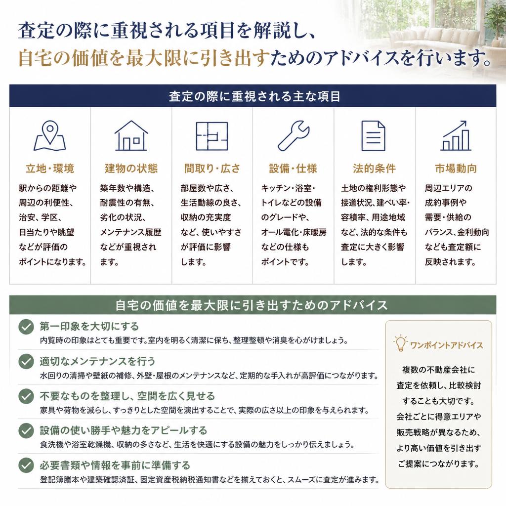 2. 空き家の査定ポイント