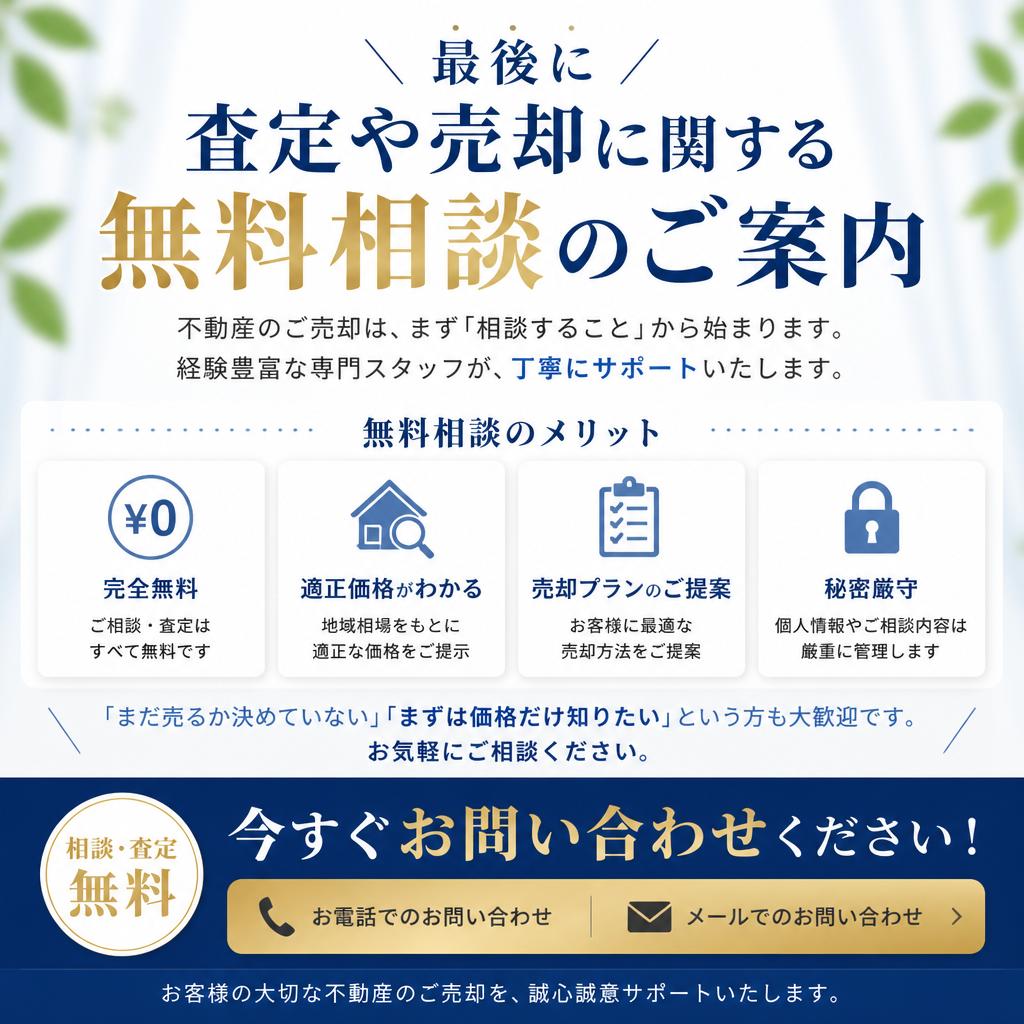 7. まずは無料相談へ！