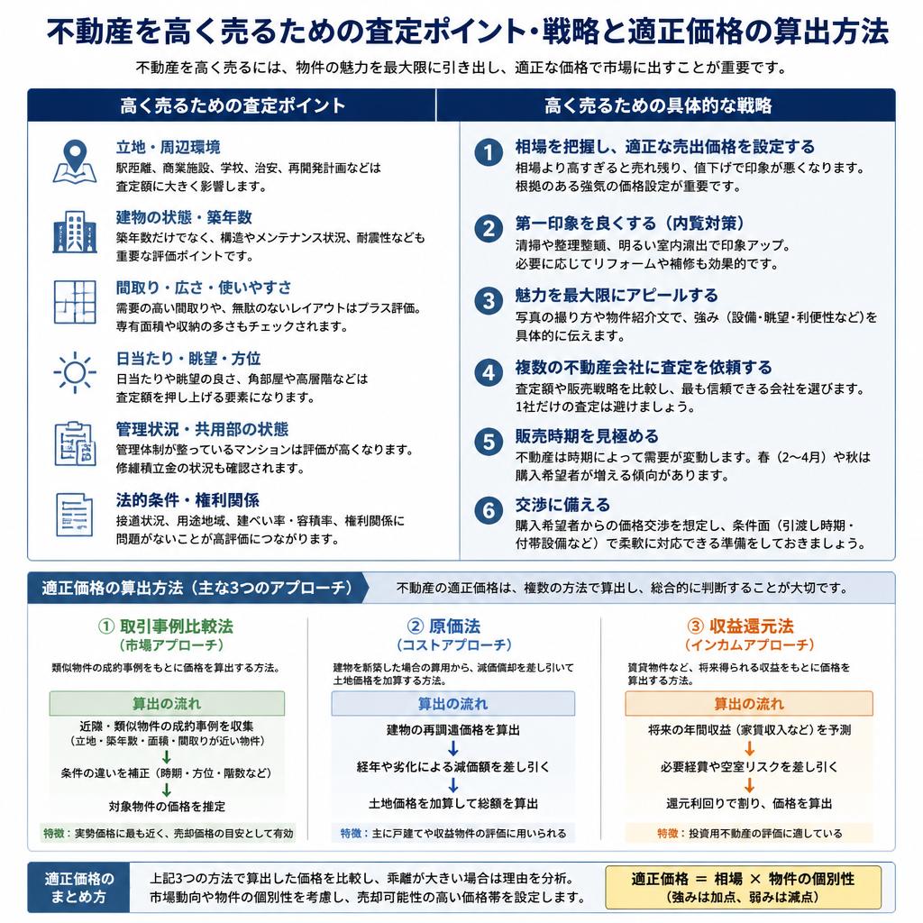 高額査定のためのポイント