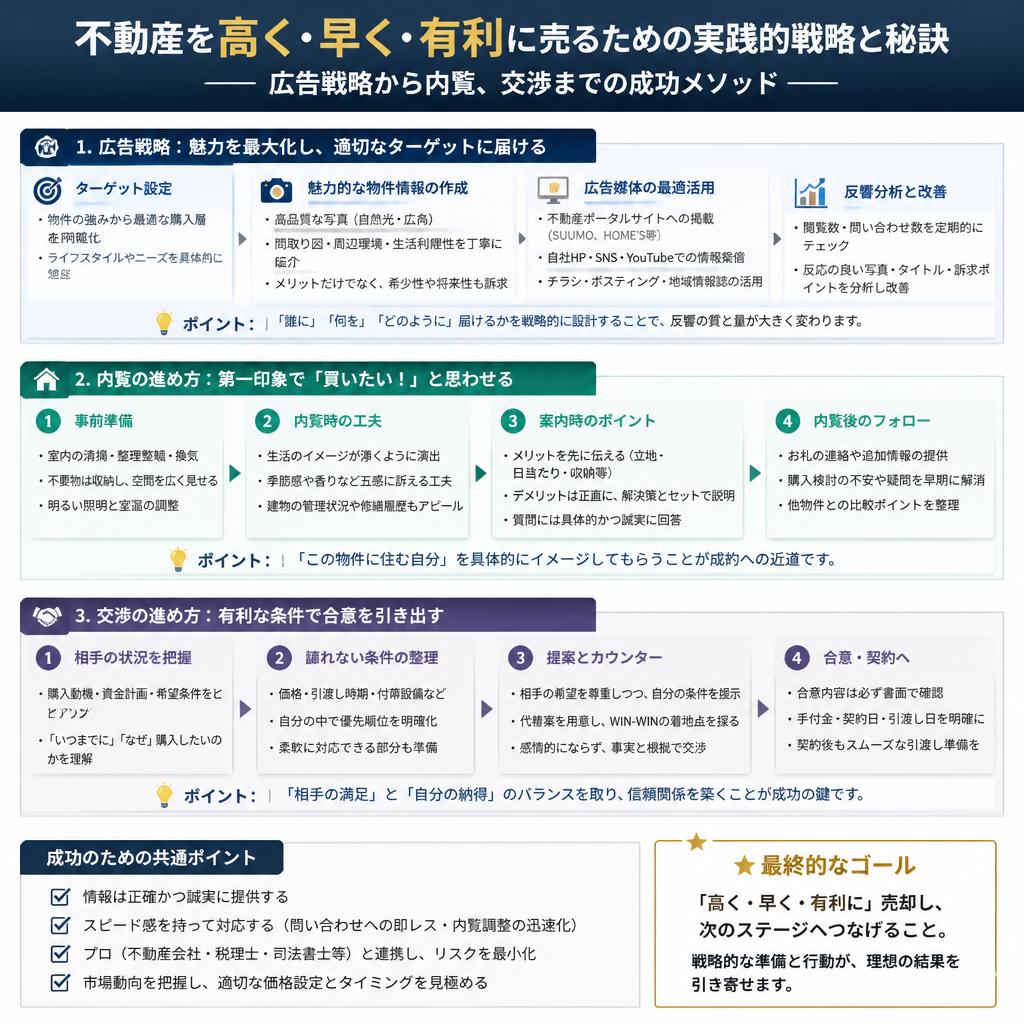 売却活動のポイント