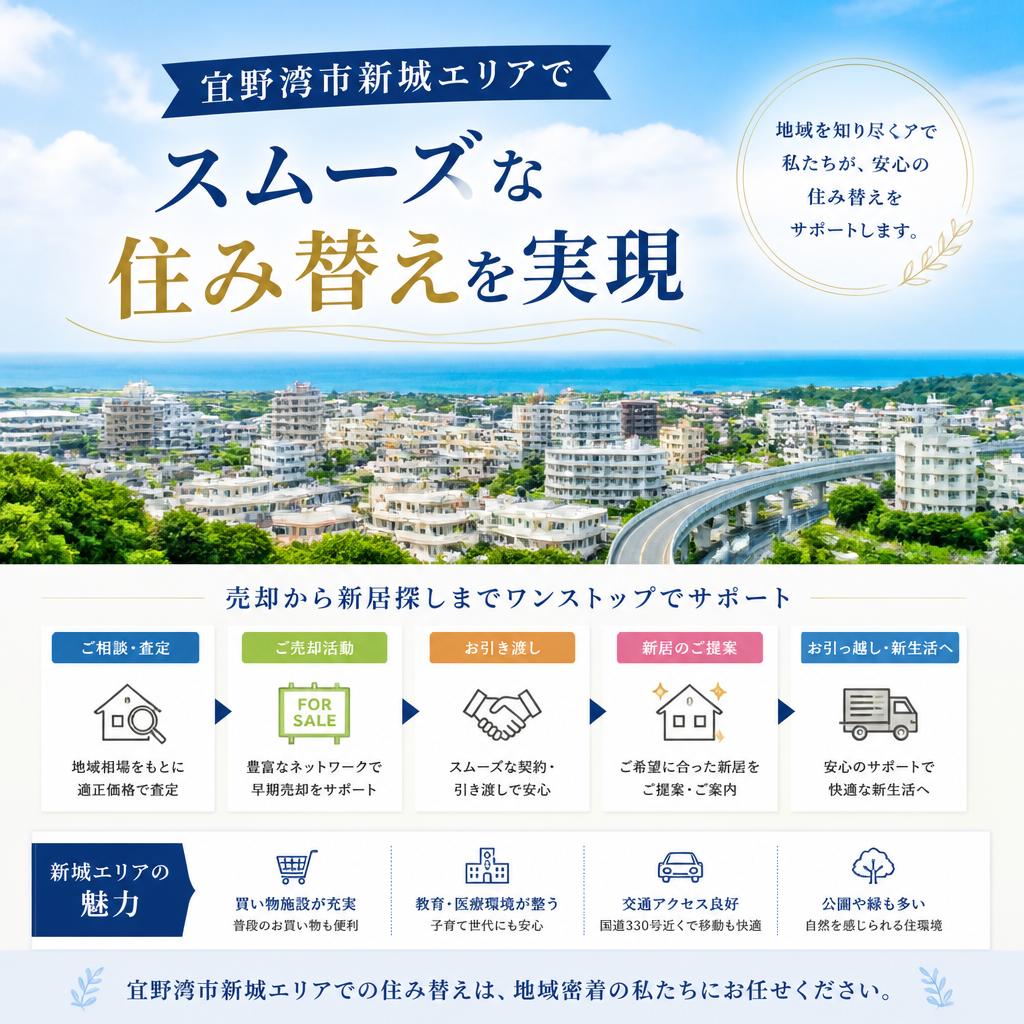 宜野湾市新城エリアでスムーズな住み替えを実現