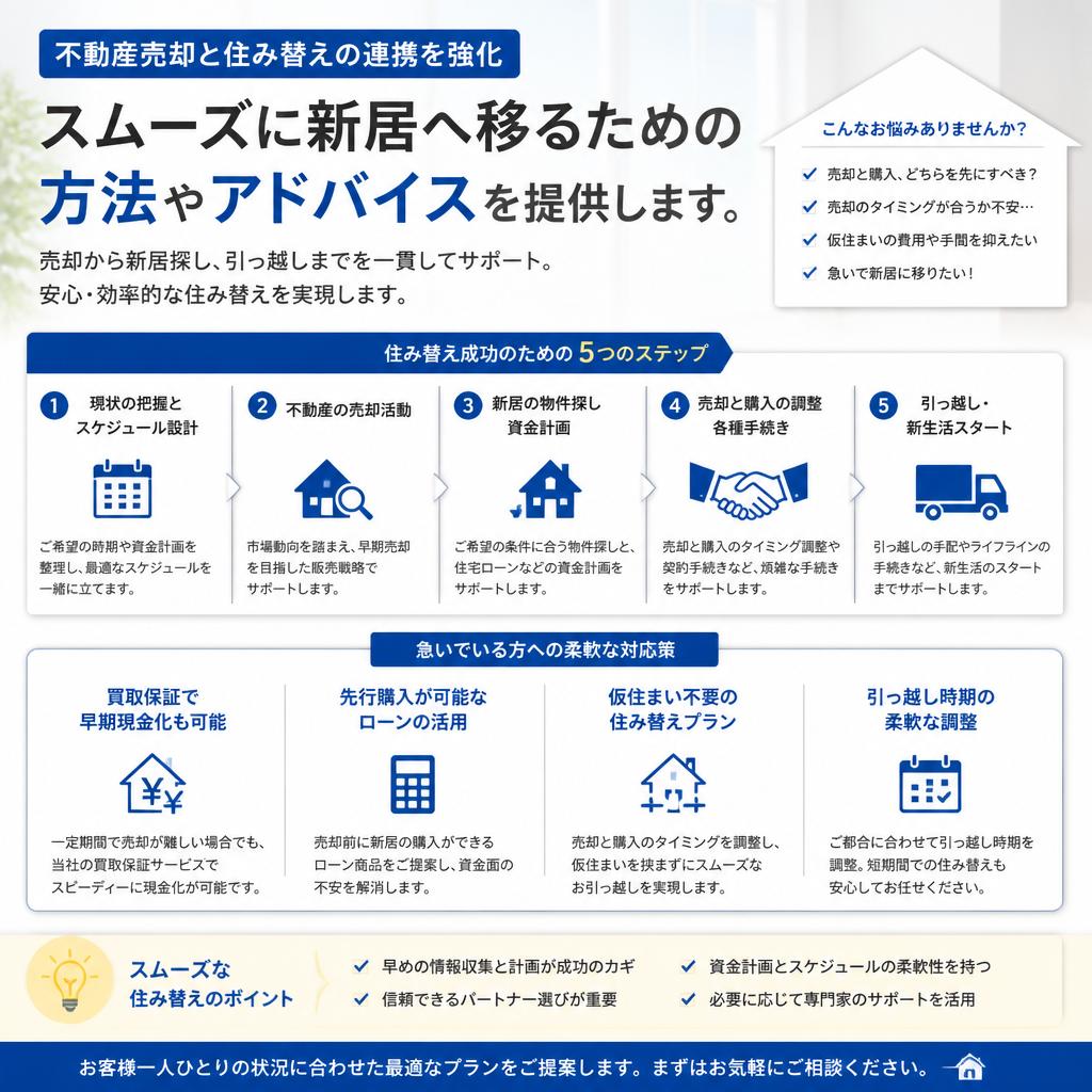 住み替えのサポート