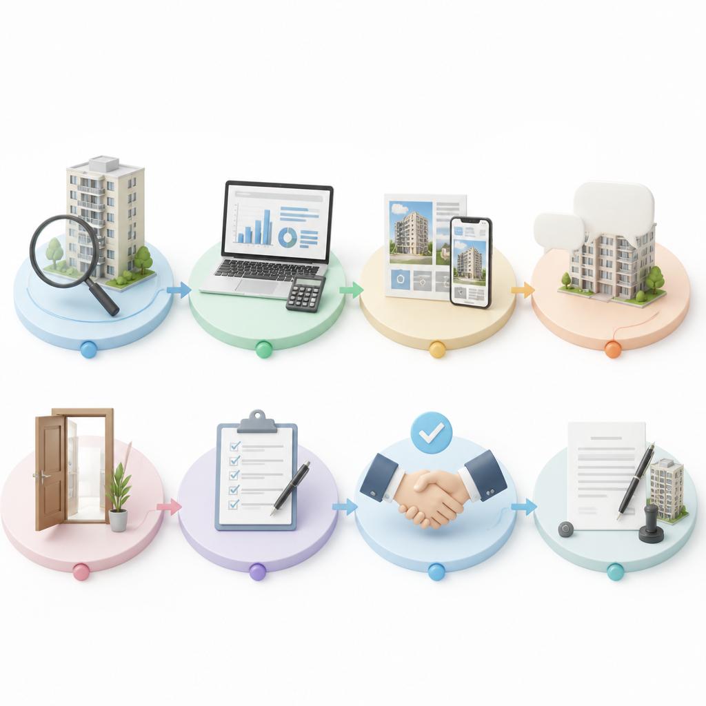 マンション売却の流れ