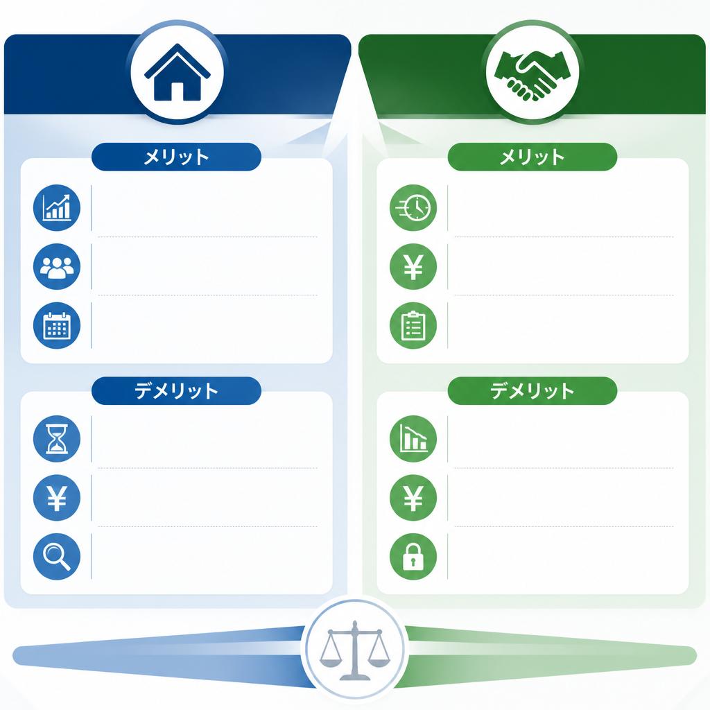 5. 売却活動のメリットとデメリット