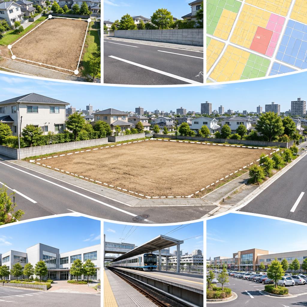査定額を左右するのは、土地の個性と我如古の地域事情