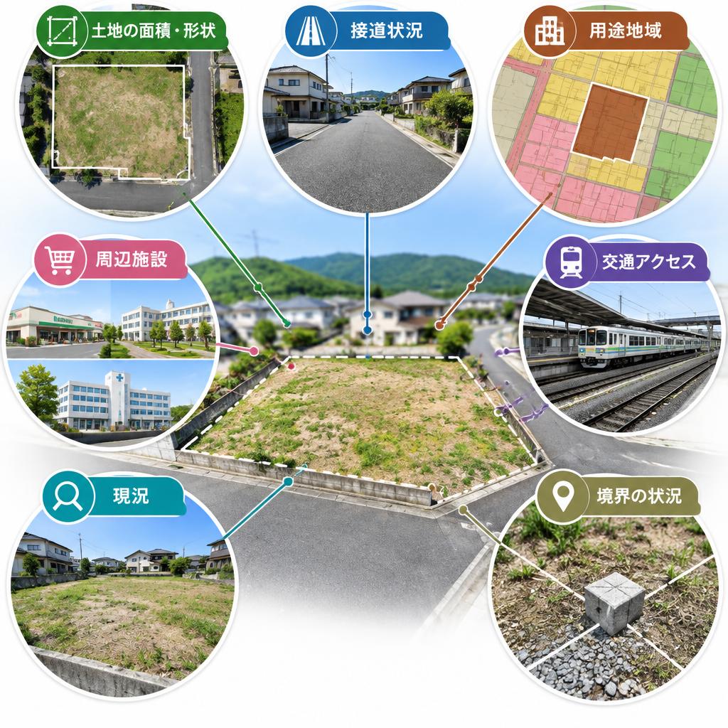 土地の査定額はここで変わる！価格を左右するチェックポイント